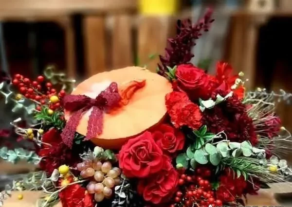 گل آرایی شب یلدا