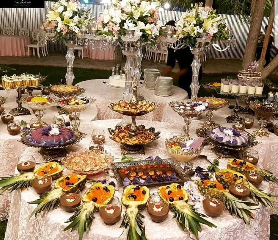 گل آرایی مراسم عروسی 