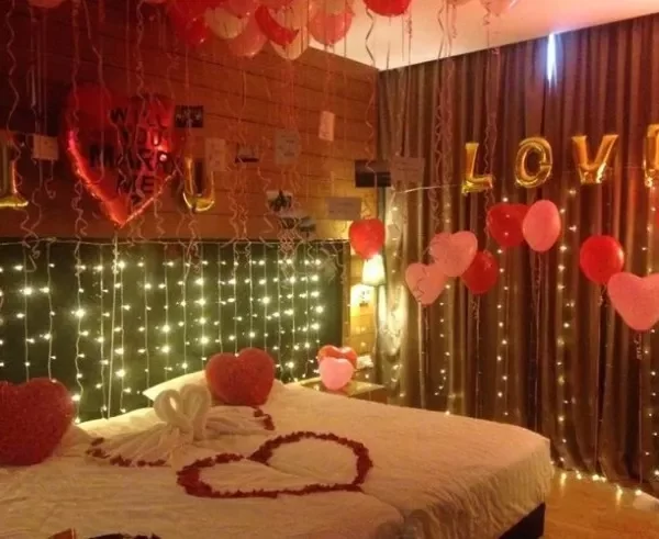 گل آرایی اتاق عروس