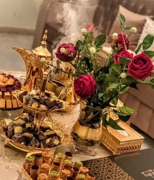 گل آرایی میز خواستگاری