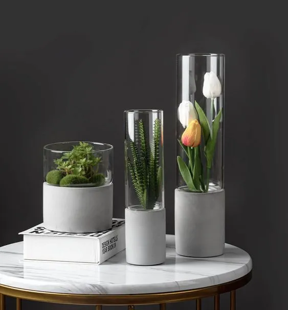 گل آرایی داخل شیشه