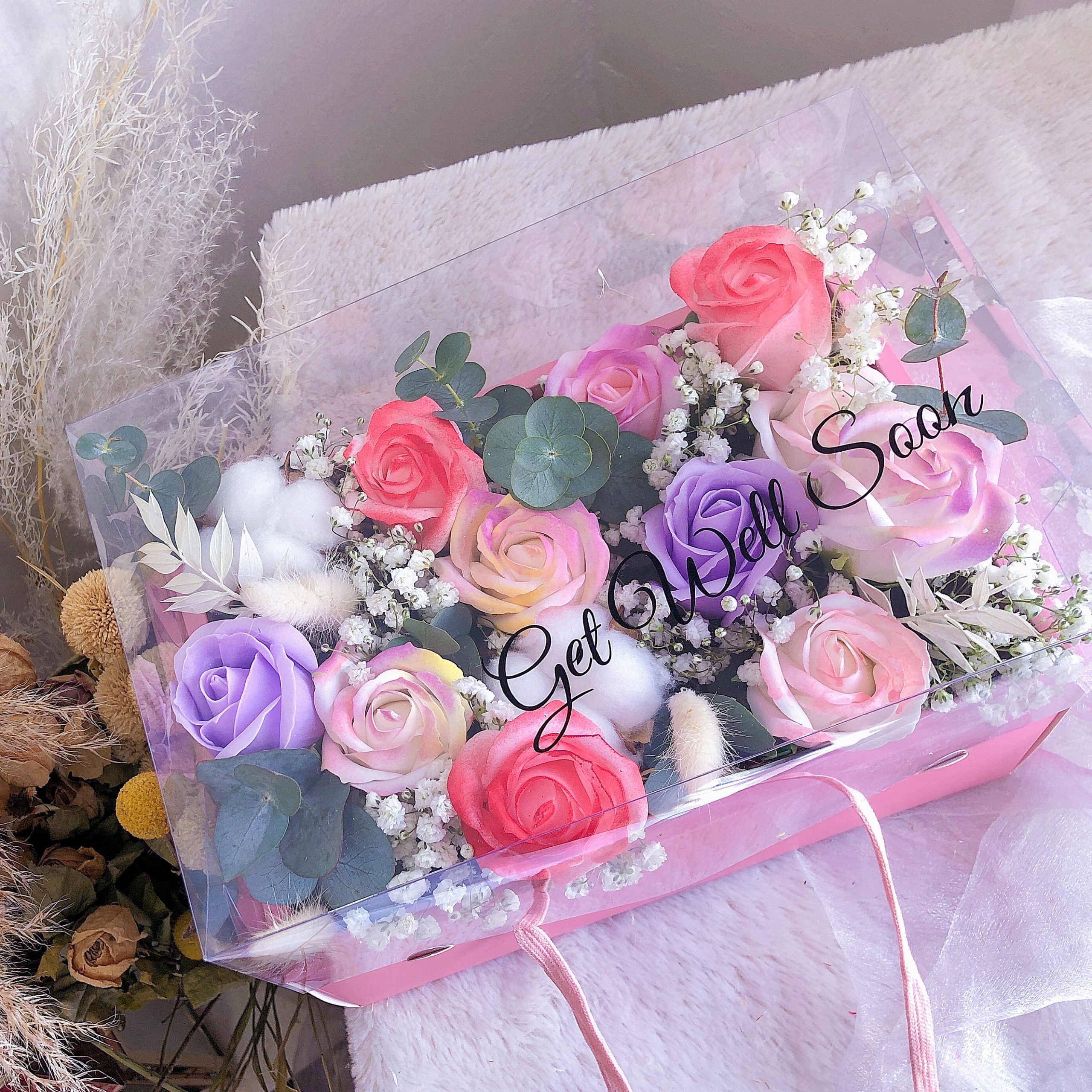 باکس گل صابونی