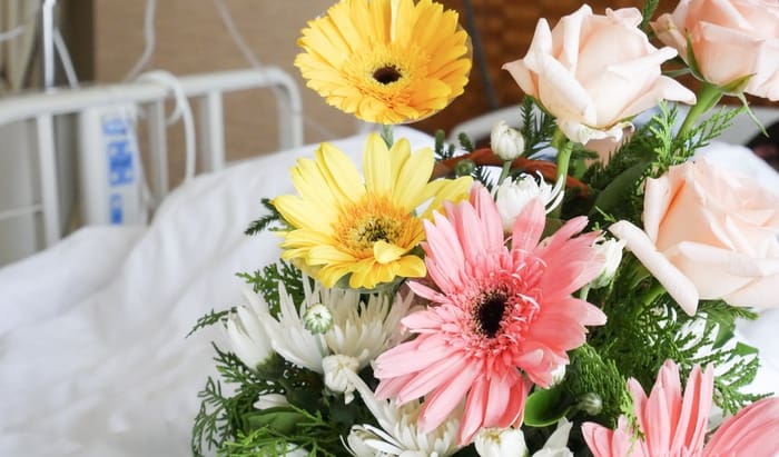 باکس گل عیادت بیمار