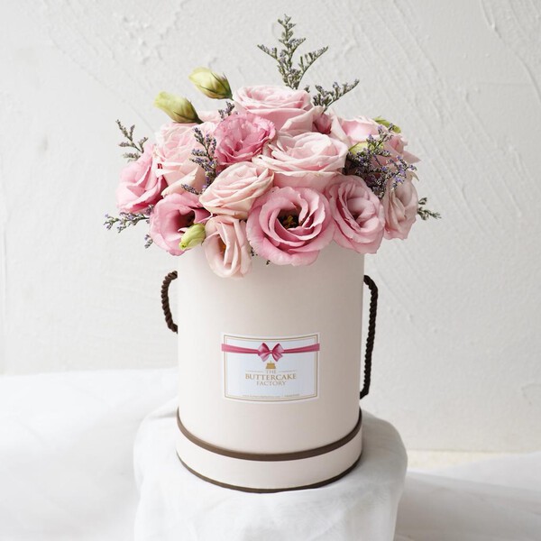 باکس گل صورتی