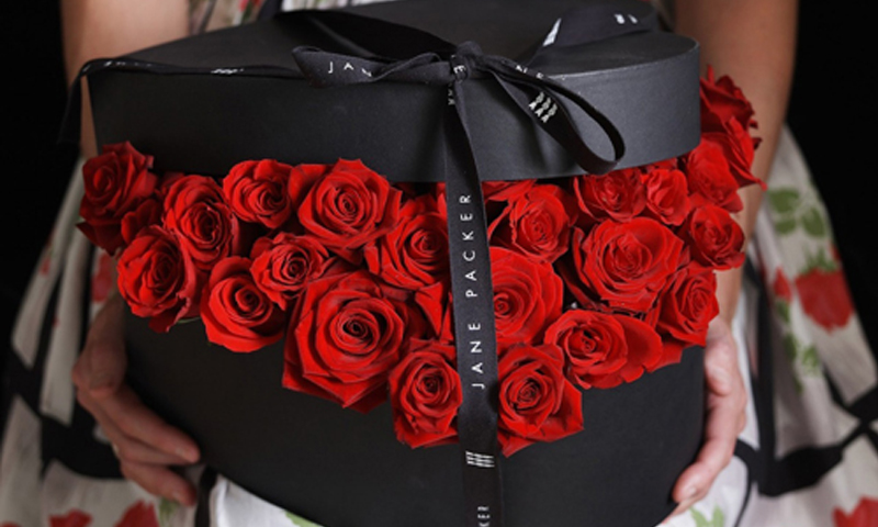 باکس گل عاشقانه